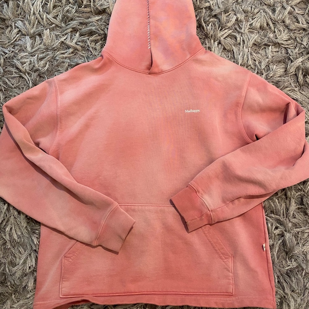 Madhappy limited edition hoodie pink/ red